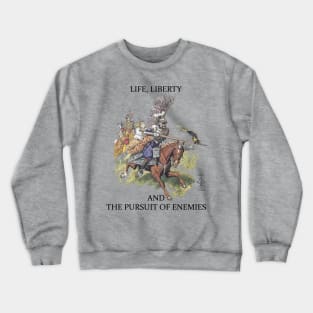 Life Liberty Pursuit Polish Winged Hussar HEMA Buhurt HMB SCA Crewneck Sweatshirt